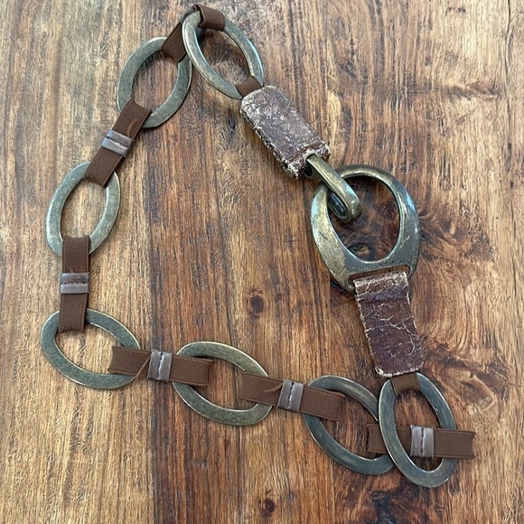 Suzi Roher Antique Look Brown Belt M main image 5